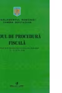 Codul de procedura fiscala Actualizat prin Ordonanta Guvernului Romaniei nr 35 din 26.07.2006