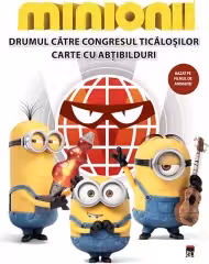 Minionii: Drumul către congresul ticăloșilor. Carte cu abțibilduri