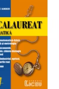 Bacalaureat - Matematica 2001 - 2002