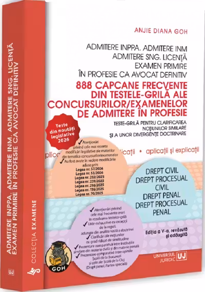 888 capcane frecvente din testele-grila ale concursurilor/examenelor de admitere in profesie