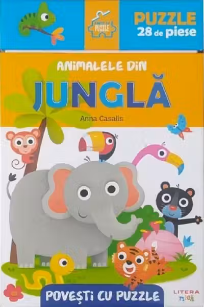 POVESTI CU PIESE. ANIMALE DIN JUNGLA