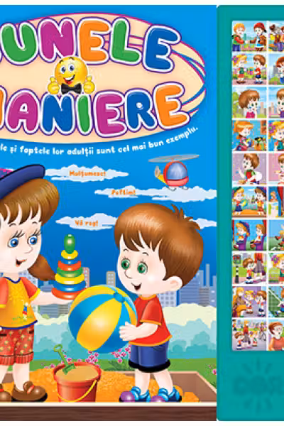 Carte cu sunete - Bunele maniere