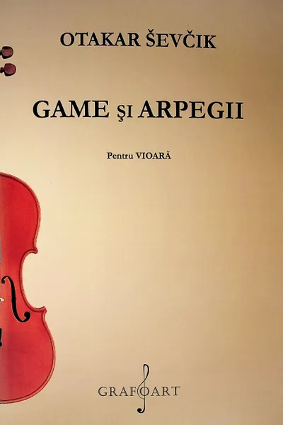 Game si arpegii pentru vioara