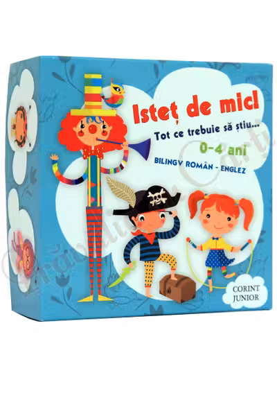 Pachet Istet de mic! - Tot ce trebuie sa stiu 0-4 ani (ed. bilingva romana / engleza)