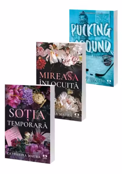 Pachet Sotia temporara + Mireasa inlocuita + Pucking around. Set 3 carti