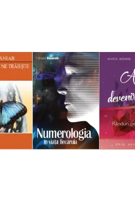 Despre Psihologie si Numerologie, autor Anatol Basarab - Pachet 3 carti