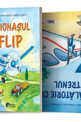 Avionasul Flip. O calatorie cu trenul