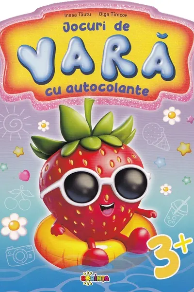 Jocuri de Vara cu autocolante. 3+