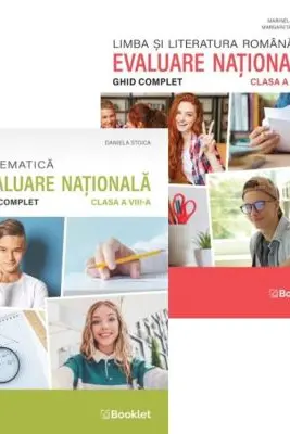 Pachet Limba romana si Matematica Evaluarea Nationala 2026. Ghid complet pentru clasa 8 - Marinela Pantazi, Daniela Stoica