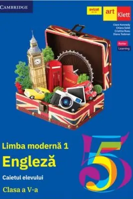 Engleza. Limba moderna 1 - Clasa 5 - Caietul elevului