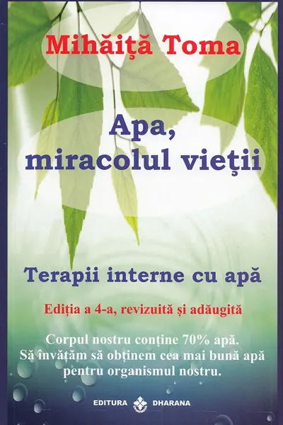 Apa, miracolul vieții Ed.4