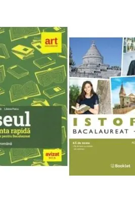 Pachet Bacalaureat Limba si literatura romana Eseul si Istorie 65 teste - Liliana Paicu, Adrian Ilie Aichimoaie