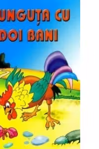 Punguta cu doi bani (carte de colorat + poveste)