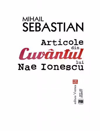 Articole din Cuvântul lui Nae Ionescu