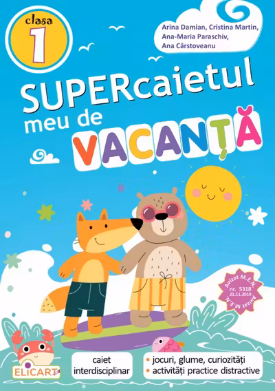 Supercaietul meu de vacanta – clasa I