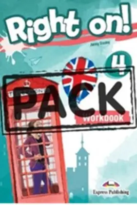 Curs limba engleza Right on 4. Caietul elevului cu digibook app
