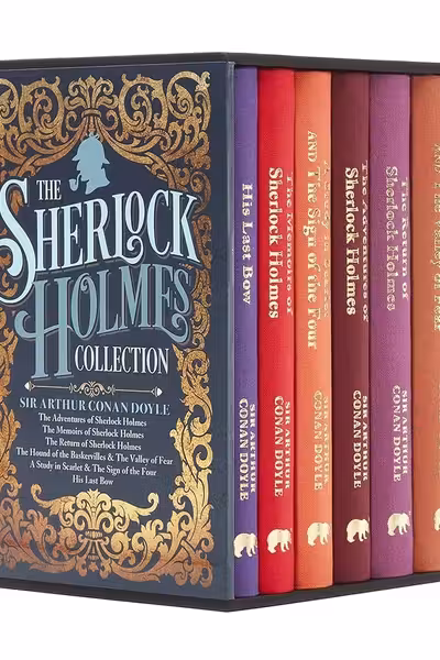 Sherlock Holmes Deluxe Hardback Collection Arthur Conan Doyle 6 Books Box Set