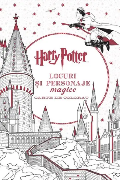 Harry Potter. Locuri si personaje magice. Carte de colorat