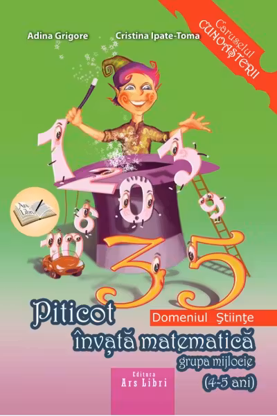 Piticot învață matematică - Grupa Mijlocie 4-5 ani