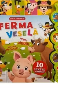 Ferma vesela. Carte interactiva cu sunete