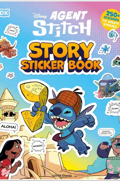 Agent Stitch Story Sticker Book