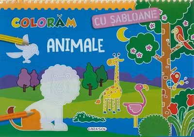 Coloram cu sabloane - Animale