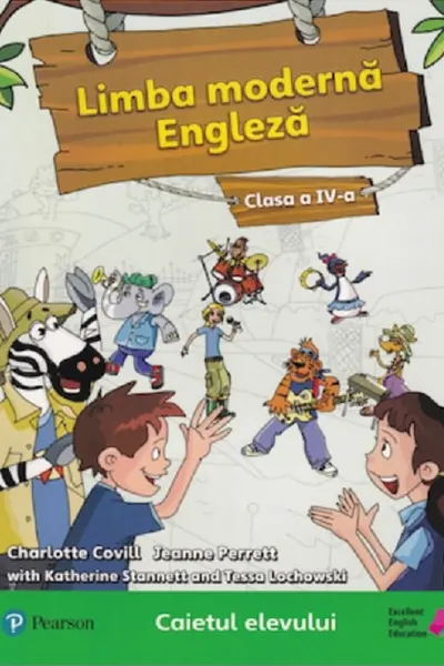 Limba modernă engleză - Clasa 4 - Caietul elevului
