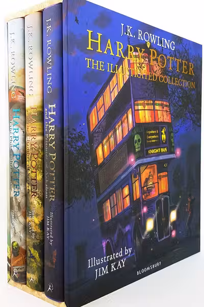 Harry Potter Illustrated Box Set (3 Books)