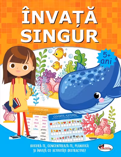 Invata singur. Carte de activitati +5 ani