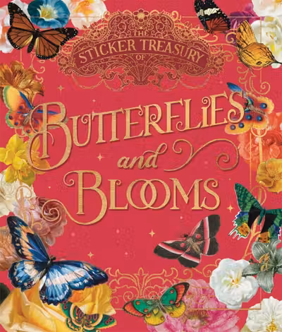 The Sticker Treasury of Butterflies and Blooms