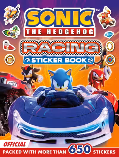 Sonic the Hedgehog: Racing Sticker Book