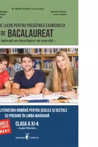 Caiet de lucru pentru pregatire Bacalaureat. Limba si literatura romana pentru scolile si sectiile cu predare in limba maghiara. Clasa a 11-a