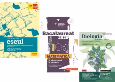 Pachet Bacalaureat 2026. Eseul. Pregatire individuala pentru proba scrisa, Matematica M-stiintele-naturii si M-tehnologic si Biologia pe intelesul tuturor clasele 9-10 - Liliana Paicu, Mihai Monea, Maria Ioana Cazan