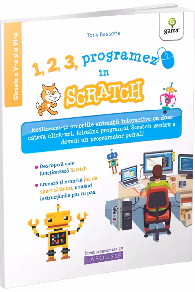 1, 2, 3, programez in Scratch