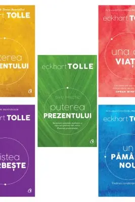 Pachet din 5 carti Special Eckhart Tolle