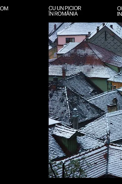 Cu un picior in Romania / One foot in Romania