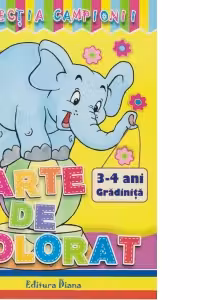 Carte de colorat 3-4 ani Gradinita - 2013