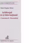 Arbitrajul intern si international