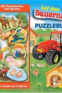 Puzzlebuch - Auf dem Bauernhof: Mit 10 Puzzleteilen zum Spielen
