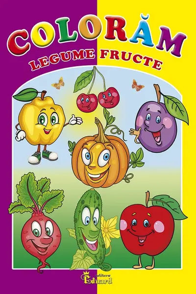 Colorăm legume fructe