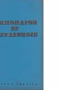 Memorator de metalurgie, Editia a doua revizuita