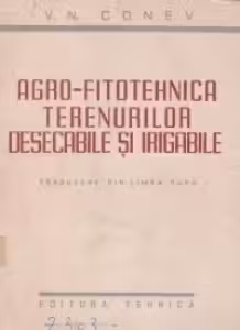 Agro-fitotehnica terenurilor desecabile si irigabile (traducere din limba rusa)