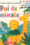 Pui de animale + 5 creioane colorate