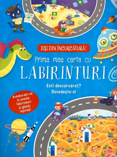 Prima mea carte cu  labirinturi