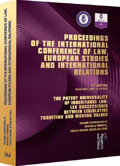 The Patent Universality of Inheritance Law. Lex Successionis Between Legislative Tradition and Modern Values