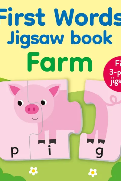 First Words Jigsaw Book: Farm
