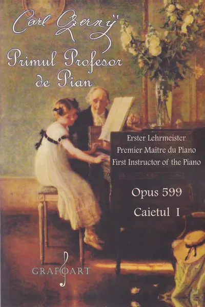 Primul profesor de pian Opus 599 caietul I