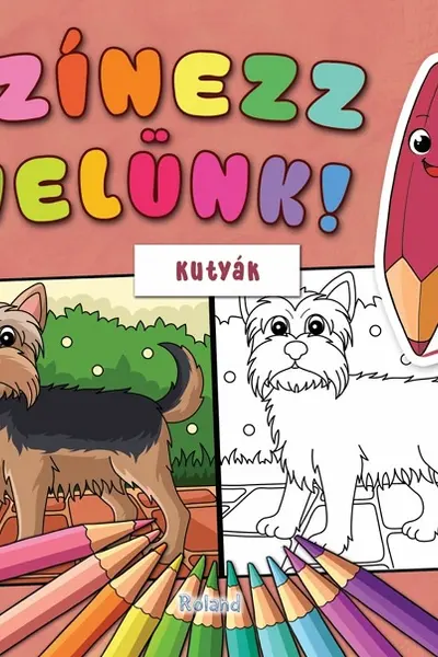 Színezz velünk! Kutyák