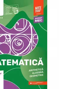 Matematica. Aritmetica, algebra, geometrie. Clasa a V-a. Initiere. Partea a II-a