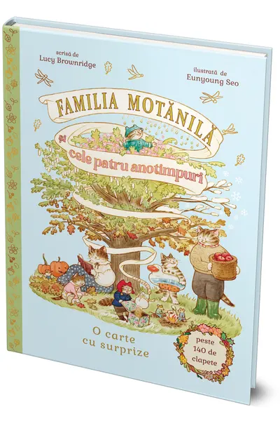 Familia Motanila si cele patru anotimpuri